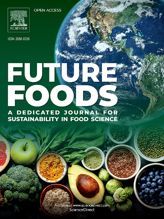 Go to journal home page - Future Foods